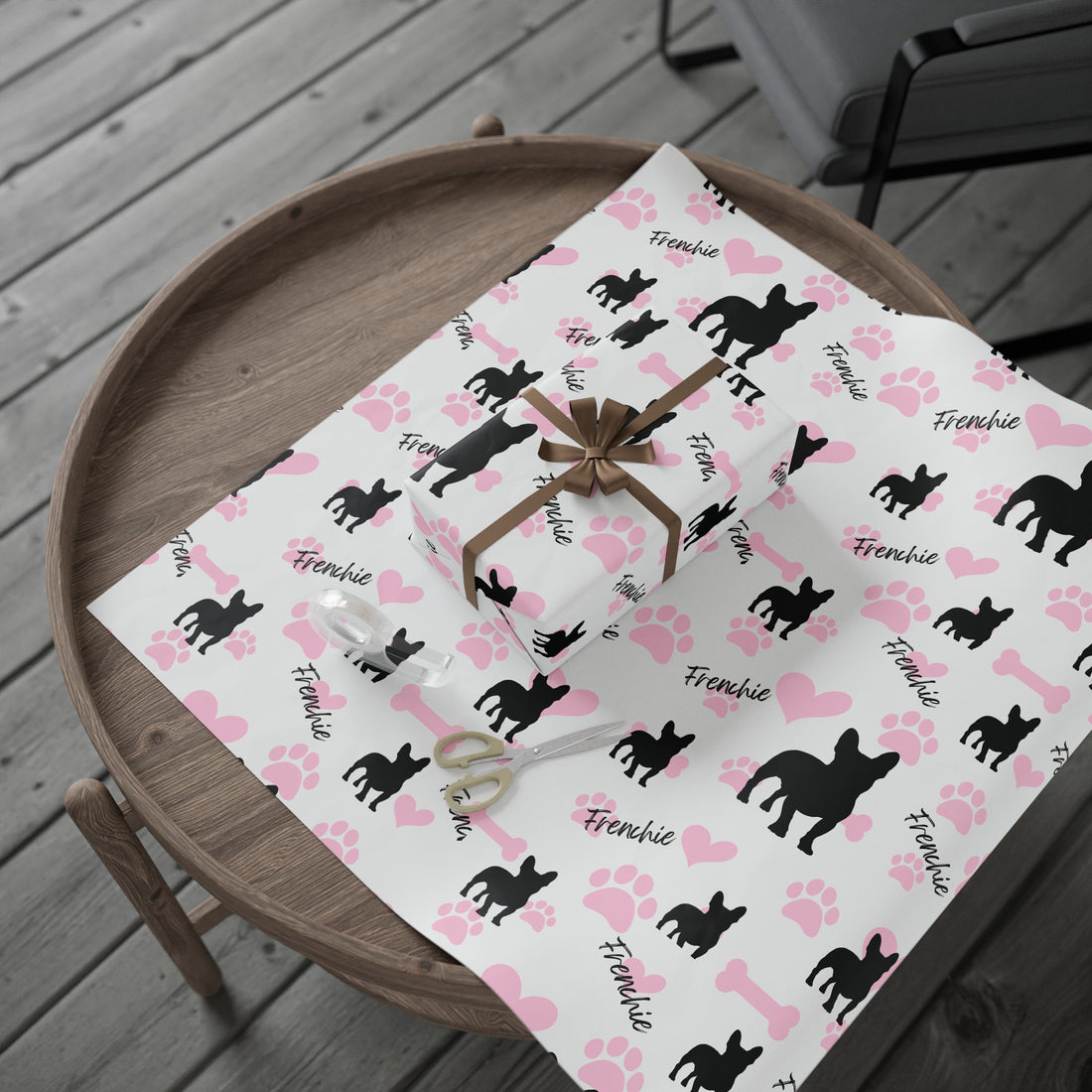 Frenchie French Bull Dog Wrapping Papers