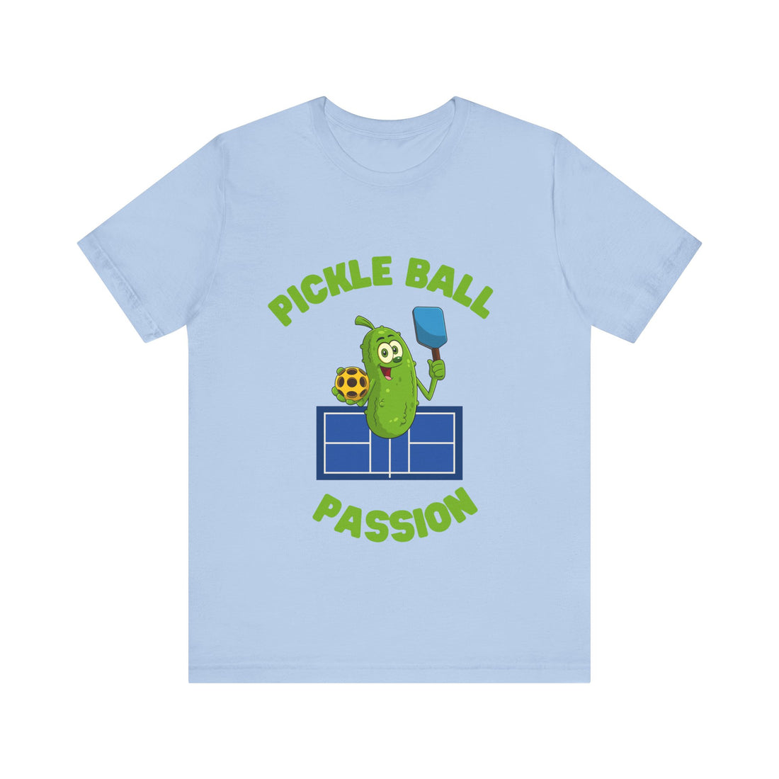 Pickle Ball Passion Unisex Jersey Short Sleeve Tee