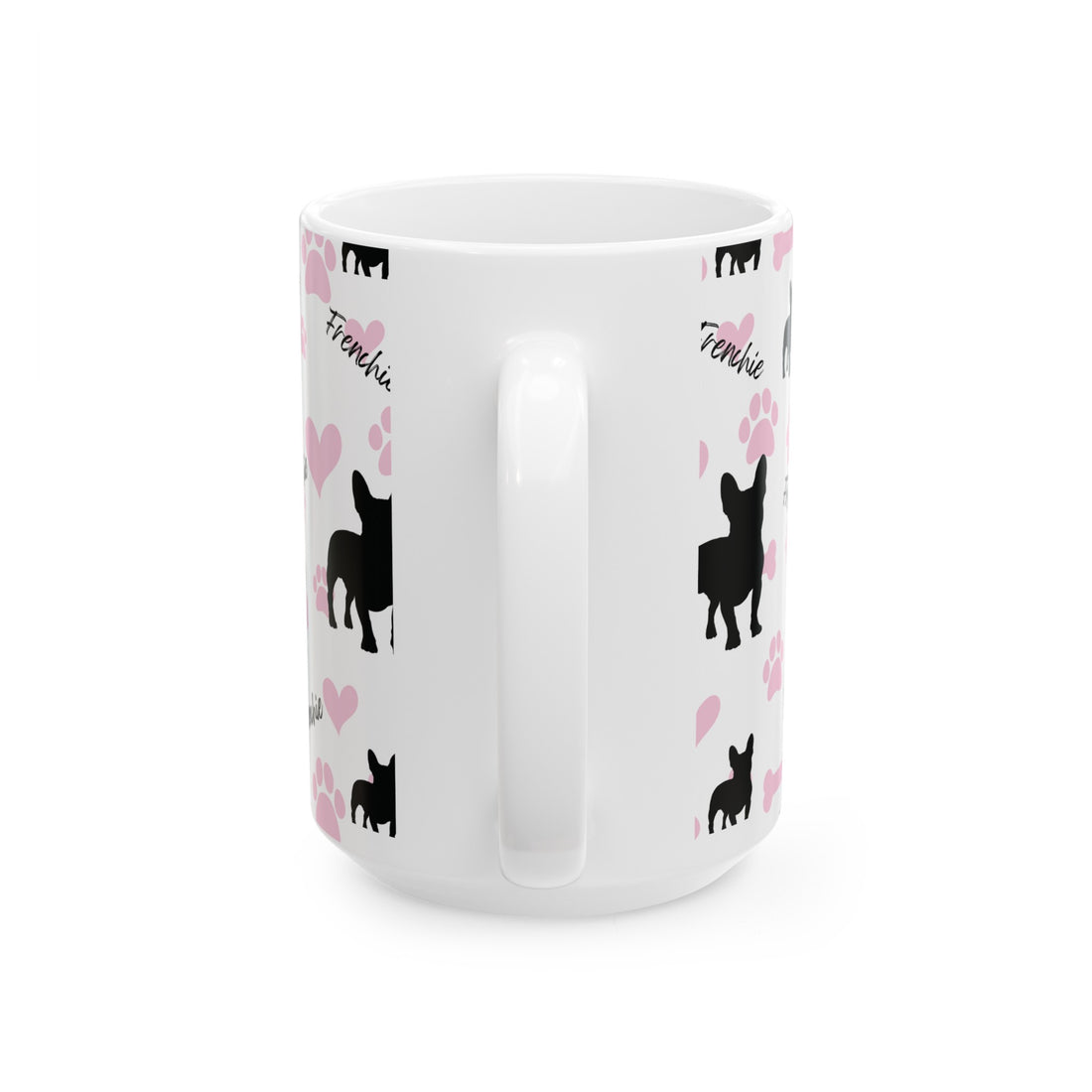 Frenchie French Bull Dog Ceramic Mug, (11oz, 15oz)